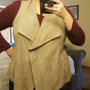 Cj Banks Tan Vest